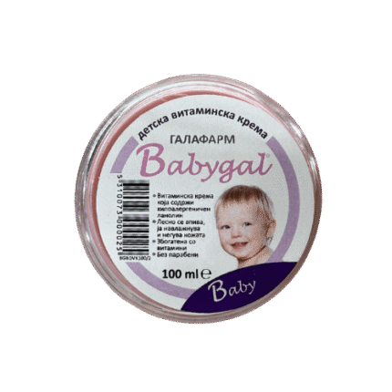 Галафарм Babygal детски витаминен крем срещу подсичане 100мл