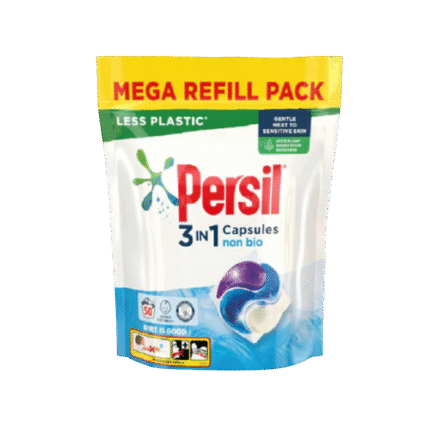 Persil / Персил Non Bio Капсули  3 в 1 за чувствителна кожа , 50 бр