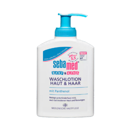 Sebamed Baby and Kind лосион за коса и тяло с Пантенол